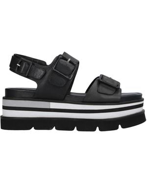 Elvio Zanon Sandals - Black