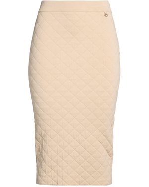 Elisabetta Franchi Midi Skirts - Natural