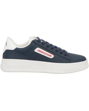ARMANI EXCHANGE Trainers Polyester, Polyurethane Coated - Blue