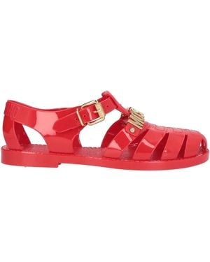 Moschino Sandals Rubber - Black