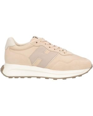 Hogan Sneakers Leather - Natural