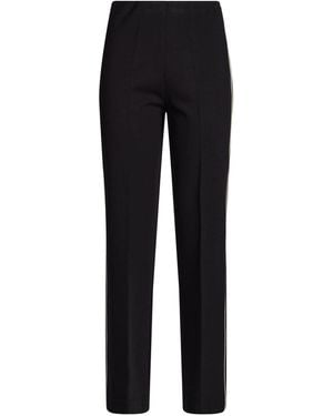 Shirtaporter Trousers Viscose, Nylon, Elastane - Black