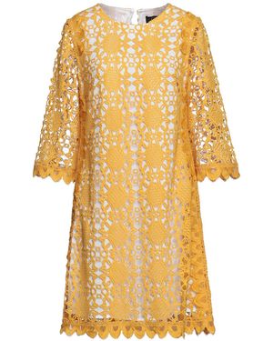 Clips Short Dress - Yellow