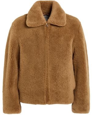 Sandro Shearling & Teddy - Brown