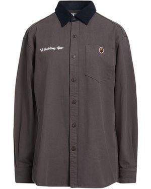 A Bathing Ape Shirts - Grey