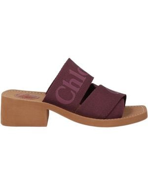 Chloé Sandals - Purple