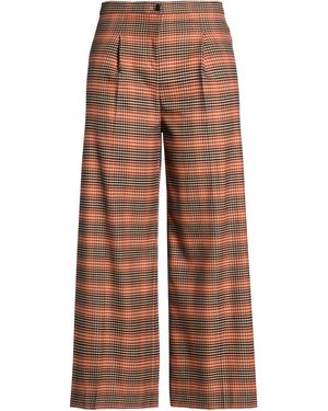 Diana Gallesi Rust Pants Polyester, Viscose, Elastane - Brown