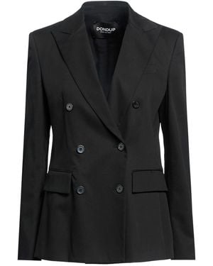 Dondup Blazer Modal, Cotton, Elastane - Black