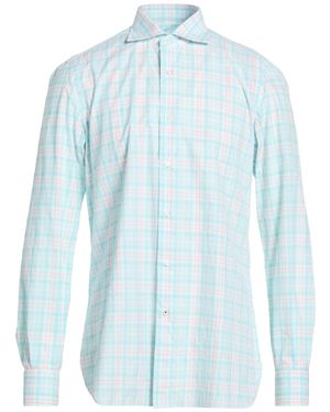Isaia Shirt Cotton - Blue