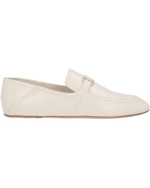 Ferragamo Loafers Leather - White