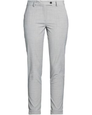 Bruno Manetti Pants Polyester, Wool, Elastane - Gray