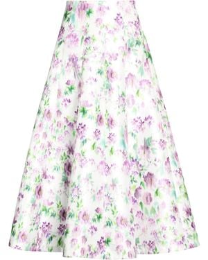 Philosophy Di Lorenzo Serafini Lilac Midi Skirt Polyester - White