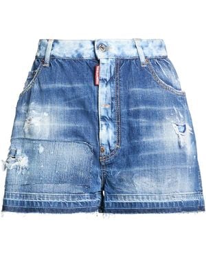 DSquared² Denim Shorts Cotton - Blue