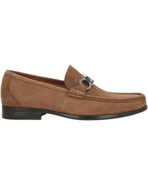 Ferragamo Loafers Calfskin - Brown
