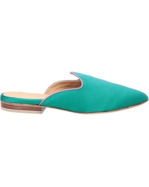 SLOANE ATTITUDE Mules & Clogs Textile Fibers - Green