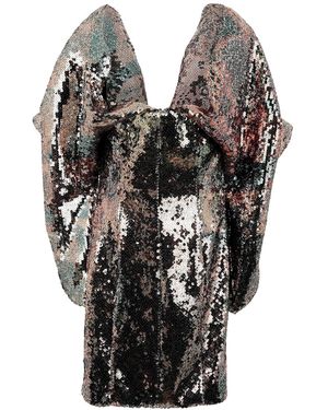 Halpern Mini Dress Polyester - Black