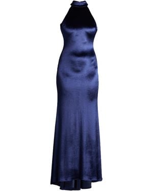 Twenty Four Haitch Maxi-Kleid - Blau