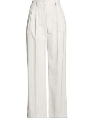 Brian Dales Trousers Wool - White