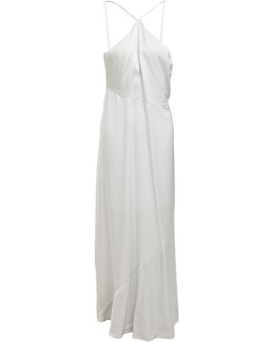 Grifoni Light Maxi Dress Viscose - White