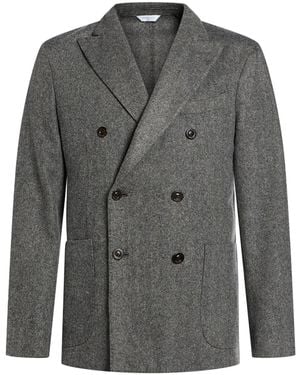 Boglioli Blazer Wool, Polyamide - Gray