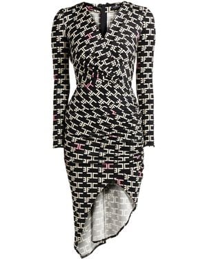 Elisabetta Franchi Mini Dress - Black
