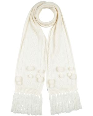 Pennyblack Scarf Acrylic, Wool - White