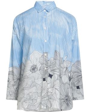 ROSSO35 Light Shirt Cotton - Blue