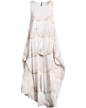 Maria Calderara Maxi Dress Cotton - White