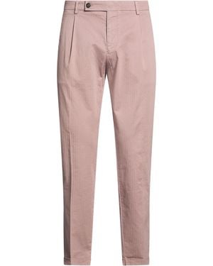 Berwich Antique Rose Trousers Cotton, Elastane - Pink