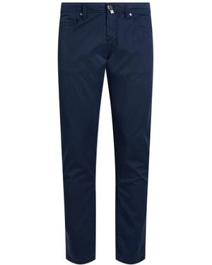 Tramarossa Trousers Cotton, Elastane - Blue