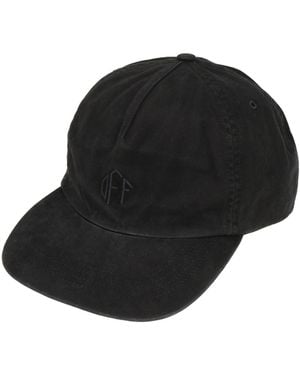 Off-White c/o Virgil Abloh Hat Cotton - Black