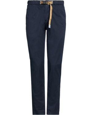 White Sand Trousers Cotton, Elastane - Blue