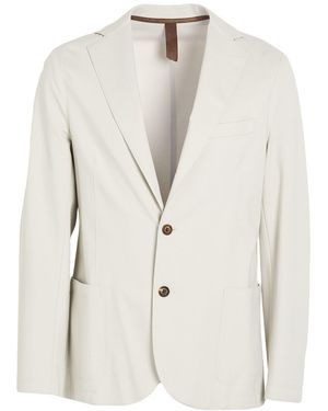Eleventy Light Blazer Viscose, Polyamide, Elastane - White