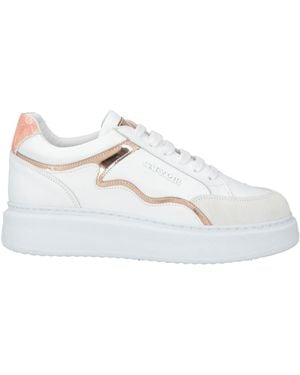 CafeNoir Sneakers Leather - White