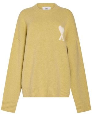 Ami Paris Pullover - Amarillo