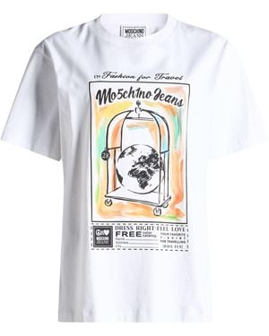 Moschino T-Shirt Cotton - White