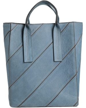 Stand Studio Handbag Cow Leather - Blue