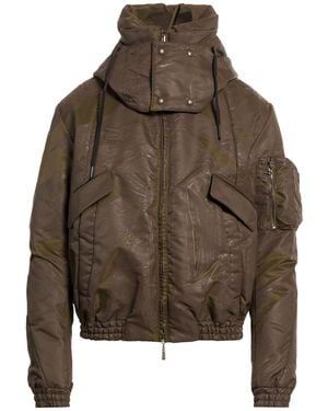Masnada Khaki Puffer Polyamide - Brown
