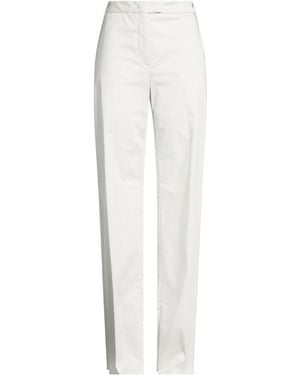THE LATEST Light Trousers Cotton, Elastane - White