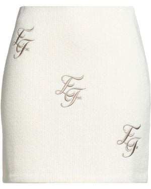 Elisabetta Franchi Mini Skirt - Natural