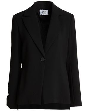 Alpha Studio Blazer - Black