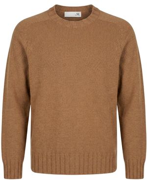 THE M.. Sweater Wool, Cashmere - Brown