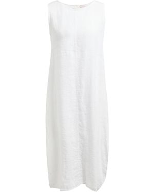 Rossopuro Vestito Midi - Bianco