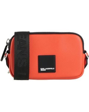 Karl Lagerfeld Cross-Body Bags - Red