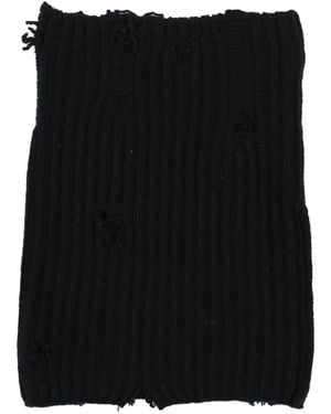 Ann Demeulemeester Scarf Virgin Wool - Black