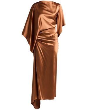 Christopher Esber Vestito Lungo - Marrone