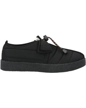 Clarks Lace-Up Shoes Textile Fibres - Black