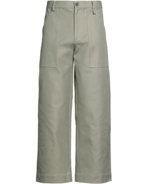 Maison Kitsuné Trousers Cotton - Grey