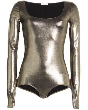Patrizia Pepe Essential Bodysuit Polyester, Elastane - Black