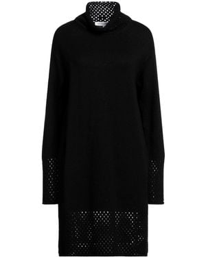 European Culture Mini Dress - Black